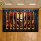 Scared Halloween Doormat, Terrified Pennywise, Doormat For Home Decor Housewarming Gift, Welcome Mat Gift