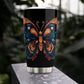 Vibrant Butterfly Artistry, Butterfly Personalized Stainless Steel Tumbler, Tumbler Gifts For Butterfly Lovers