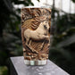 Majestic Horse Floral, Horse Personalized Stainless Steel Tumbler, Tumbler Gifts For Horse Lovers