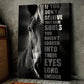 Horse Poster & Canvas, If You Don't Believe They Have Souls You Haven't Looked Into Their Eyes, Horse Canvas Wall Art, Poster Gift For Horse Lovers