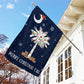 South Carolina Christmas Garden Flag & House Flag, Christmas Flag Gift For South Carolinans