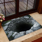 Funny Scare Doormat, Scary Well Illusion, Doormat For Home Decor Housewarming Gift, Welcome Mat Gift