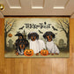 Cute Halloween Dachshund Dog Doormat, Trick Or Treat, Spooky Doormat For Home Decor Housewarming Gift, Welcome Mat Gift For Dachshund Lovers