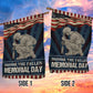 Veterans Day Garden & House Flag, Honor The Fallen Memorial Day USA Yard Flag Gift For Veterans