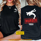 Personalized Wrestling Two-sided T-shirt, Murder Yoga Sport Tees Gift For Wrestling Lover