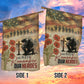 Veterans Day Garden & House Flag, Always Rememver Our Heroes USA Flag Gift For Veterans
