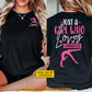 Personalized Gymnastics Girl Two-sided T-shirt, Just A Girl Who Loves Gymnastics Sport Tees Gift For Gymnastics Lover