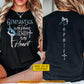 Personalized Gymnastics & Jesus Two-sided T-shirt, Gymnastics In My Veins Sport Tees Gift For Christians, Gymnastics Lover