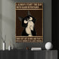 Funny Cat Canvas Painting, Where It All Goes Wrong Wall Art Decor, Poster Gift For Cat Lovers