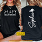 Personalized Ice Skating Two-sided T-shirt, I Do All My Own Stunts Sport Tees Gift For Ice Skating Lover