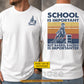 Personalized Barrel Racing First Day Of School Two-sided T-shirt, School Is Important Back To School Tees, Student Gift For Barrel Racing Lover