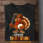 Thanksgiving Golf T-shirt, Turkey Happy Thanksgiving Thankful Tees Gift For Golf Lovers