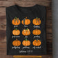 Thanksgiving Pumpkins T-shirt, Peace, Love & Pumpkins Thankful Tees Gift For Pumpkins Lovers