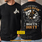 Personalized Cowboy Bull Riding Two-sided T-shirt, Keep Your Souls Clean Tees Gift For Cowboys, Bull Riding Lover