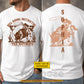 Personalized Cowgirl Bull Riding Two-sided T-shirt, The Hotwife Club Tees Gift For Bull Riding Lover