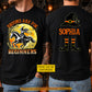 Personalized Halloween Horse Witch Two-sided T-shirt, Brooms Are For Beginners Tees Spooky Season Gift For Horse Lover