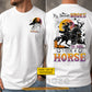 Personalized Halloween Horse Witch Two-sided T-shirt, My Broom Broke Tees Spooky Season Gift For Horse Lover