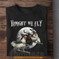 Funny Halloween Chicken Witch T-shirt, Tonight We Fly Tees Spooky Season Gift For Chicken Lovers