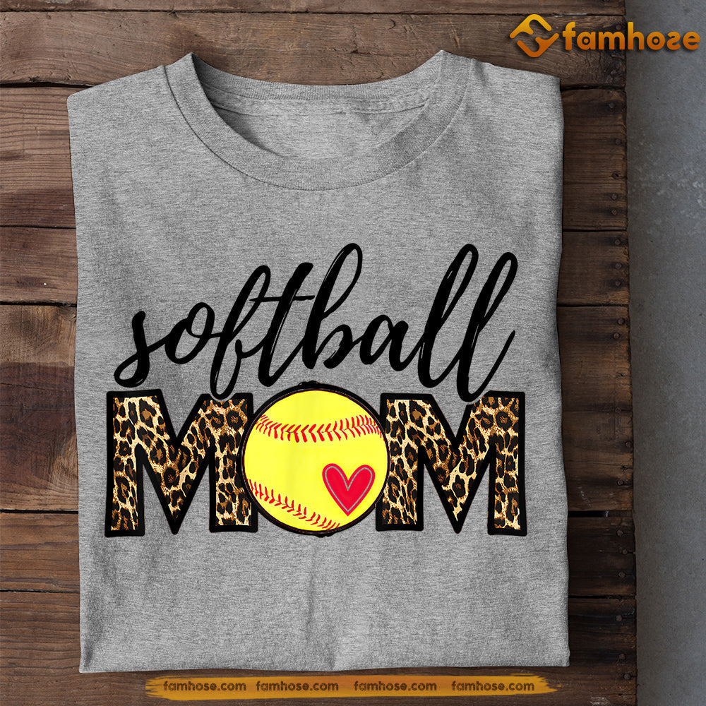Softball T-shirt, Softball Mom Life, Gift For Softball Lovers, Softball Tees