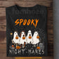 Halloween Horse Ghost T-Shirt, Spooky Night - Mares Tees Spooky Season Gift For Horse Lover