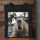 Funny Halloween Capybara T-shirt, Capybara Meets The Ghost Tees Spooky Season Gift For Capybara Lovers