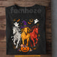 Halloween Horse T-Shirt, Witch Horse Ghost Horse Mummy Horse Tees Spooky Season Gift For Horse Lover, Equestrian Rider