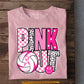 Pink Volleyball T-shirt, Pink Out Sport Tees Gift For Volleyball Lovers Who Support Breast Cancer Awareness