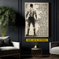 Motivational Personalized Wrestling Man Canvas Painting, That's How Winning Is Done Wall Art Decor, Poster Gift For Wrestler