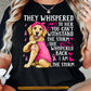 Golden Retriever Dog Breast Cancer Awareness T-shirt, I Am The Storm Pink Ribbon Tees Gift For Dog Lover