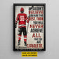 Motivational Personalized Hockey Man Canvas Painting, If You Don't Believe Wall Art Decor, Poster Gift For Hockey Lovers