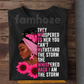 Afro Black Girl Breast Cancer Awareness T-shirt, I Am The Storm Pink Ribbon Tees Gift