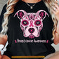 Pitbull Dog Breast Cancer Awareness T-shirt, Pink Ribbon Tees Gift For Dog Lovers