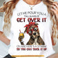 Funny Pitbull Dog T-shirt, Let Me Pour You A Tall Glass Tees Gift For Pitbull Lover