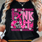 Pink Ribbon Football Breast Cancer Awareness T-shirt, Pink Out Tees Gift For Football Lover