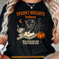 Cute Halloween Cat T-shirt, Spooky Biscuits Bakery Tees Spooky Season Gift For Cat Lover