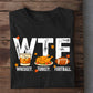Funny Thanksgiving Football T-shirt, Whiskey Turkey Football Tees Thankful Gift For Football Lovers