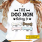 Cute Personalized Dog T-shirt, This Dog Mom Belongs To, Mother's Day Gift For Dog Lovers, Dog Tees, Dog Owners