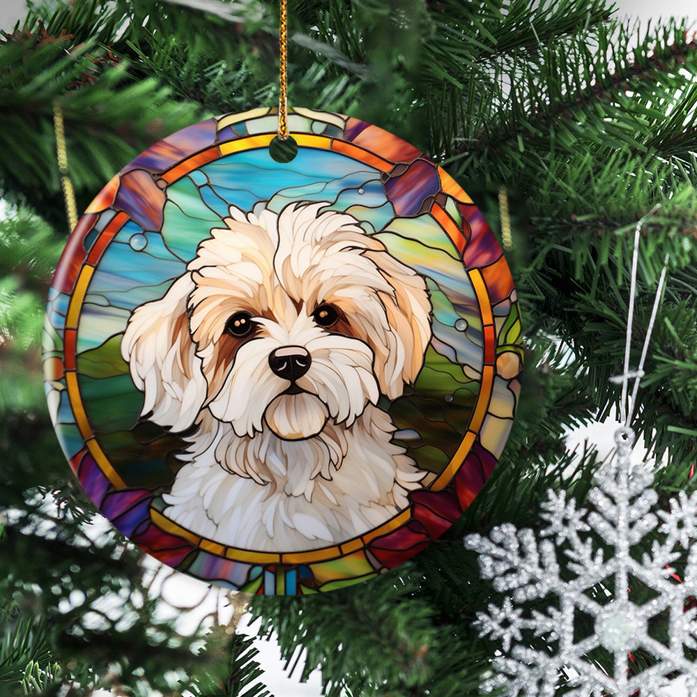 Shih Tzu Face Whiskey Rocks Glass - Unique Dog Themed Decor and