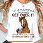 Funny Horse T-shirt, Let Me Pour You A Tall Glass Tees Gift For Horse Lover