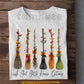 Funny Halloween Witch Broom T-shirt, A Girl Gotta House Options Tees Spooky Season Gift For Witch Lover