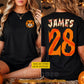 Personalized Halloween Baseball Pumpkin Two-sided T-shirt, Smashing Pumpkins Tees Spooky Season Gift For Baseball Lover