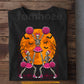Halloween Cheerleading Skeleton T-shirt, Pink Cheer Squad Tees Spooky Season Gift For Cheerleading Lover