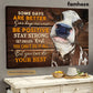 Cow Poster/Canvas, Some Days Are Better Some Days Are Worse Be Positive, Cow Canvas Wall Art, Poster Gift For Cow Lovers