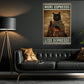 Funny Coffee Cat Canvas Painting, More Espresso Less Depresso Wall Art Decor, Poster Gift For Cat Lovers, Coffee Lovers