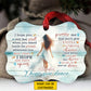 Personalized Ocean Ornament, I Hope You Dance Aluminum Ornament Gift