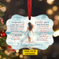 Personalized Ocean Ornament, I Hope You Dance Aluminum Ornament Gift