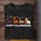 Halloween Dachshund Dog T-Shirt, Happy Halloweenie Wiener Dog Tees Spooky Season Gift For Dog Lover