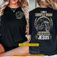 Personalized Motorcycle Man & Jesus Two-sided T-shirt, I Am A Simple Man Tees Gift For Bikers, Jesus Lover