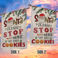 Funny Christmas Garden & House Flag, Santa Please Stop Here Yard Flag, Xmas Gift