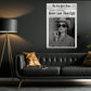 Funny Cowgirl Canvas Painting, Better Late Than Ugly Wall Art Decor, Poster Gift For Cowgirl